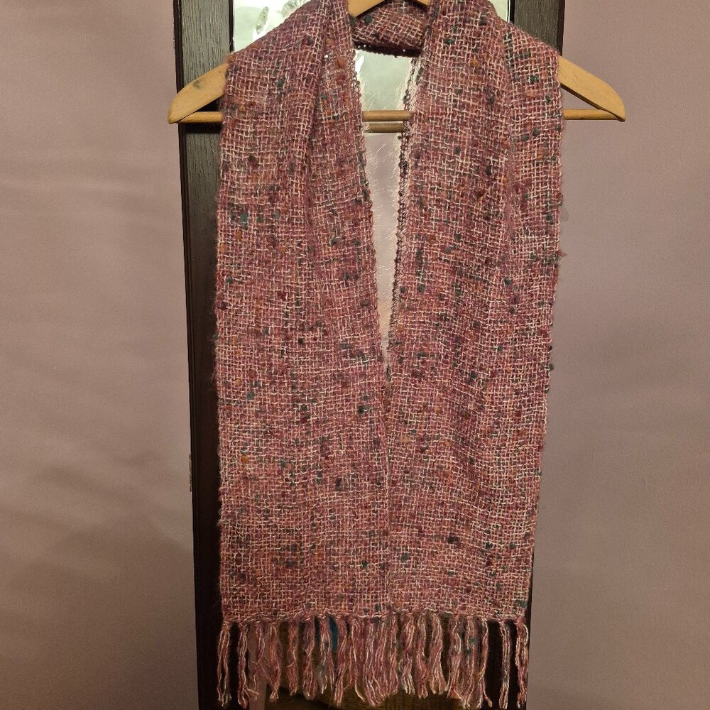 Handmade Woven Mohair Scarf